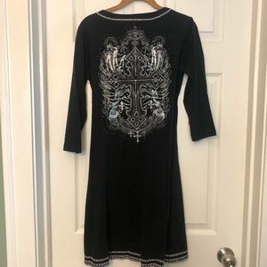 Rock & Roll Cowgirl black with embroidery studs